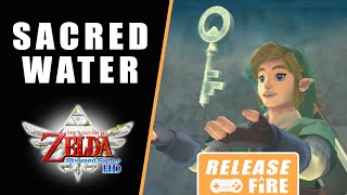 The Legend of Zelda Skyward Sword Switch Sacred Water walkthrough  Skyview Temple part 2 small key [upl. by Timothy129]