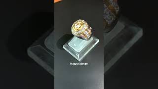 Batu permata istimewa natural colorless zircon [upl. by Kiele]