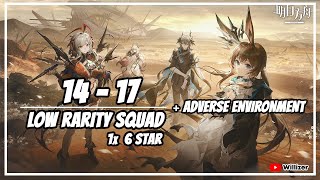 Arknights 1417 Low Rarity Squad [upl. by Fazeli]