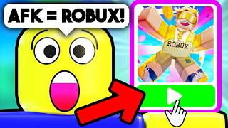 I Found a NEW FREE ROBUX GAME 😱 AFK for Robux [upl. by Sadoff696]