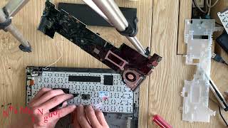 Hướng đẫn thay bàn phím Lenovo X250  How to replace the Lenovo X250  keyboard [upl. by Silver252]