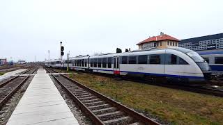 Sibiu R 2104 train Sibiu – Brașov [upl. by Sheffield228]