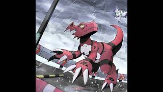 Digimon lore Indonesia  GuilmonGirumon Evolution to GallantmonDukemon   Digimon Dino Merah [upl. by Cheyne809]