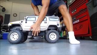 RC Hummer H2 16th scale by New Bright radiocontrolled [upl. by Phaedra]