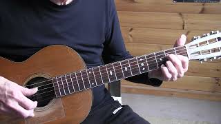 Stagolee Blues  Fingerpicking Blues Lesson  Mississippi John Hurt TAB avl [upl. by Nerrak]