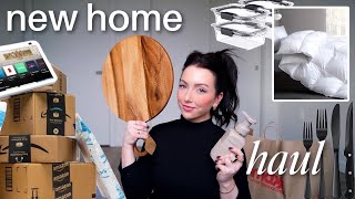 starting overnew apartment HUGE HAUL tjmaxx amazon bath amp body works [upl. by Akeim134]