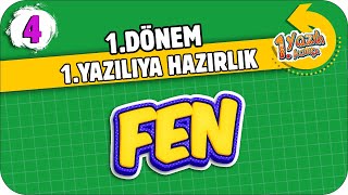 4Sınıf Fen Bilimleri 1Dönem 1Yazılıya Hazırlık  2021 📝 [upl. by Odlareg]