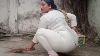 Pakistani Housewife Daily Cleaning Vlog  Village Women Work  Punjab Culture [upl. by Alcot]