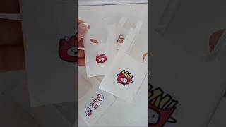 Diy Cute mini Poly Bags 💖shorts diy cute artandcraft youtubeshorts trending [upl. by Shornick]