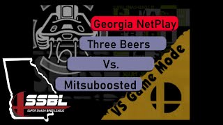 Three Beers Vs Mitsuboosted  Winners Round 1  Georgia NetPlay Series X  11262024 [upl. by Straus]