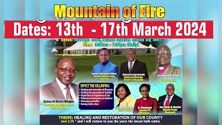 APOSTLE JOHN KIMANI WILLIAM MINISTERING  MOUNTAIN OF FIRE CONFERENCE DAY 3 SESSION 3 [upl. by Almita]