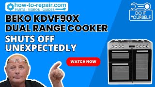 Beko KDVF90X Dual Fuel Range Cooker Cuts Out After Its Been On For a While amp Shuts Off Unexpectedly [upl. by Annoeik]