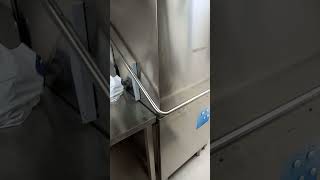 Elettrobar  Hood type dishwasher  installation amp testing [upl. by Nuri]