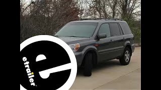 etrailer  DIY Install Curt Trailer Hitch Receiver on your 2007 Honda Pilot [upl. by Leraj691]