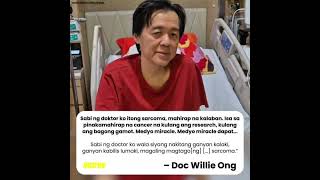 Get Well Soom Doc Willie Ong Hoping your fast recovery Amen 😇🥺🙏🤲 [upl. by Garrison696]