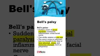 Bells palsy medical [upl. by Lyell]