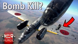 Can You Bomb an Enemy Aircraft Mid Flight  War Thunder Challenge  Shorts [upl. by Fay]