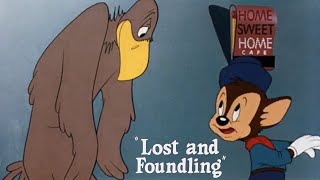 Lost and Foundling 1944 Merrie Melodies Sniffles the Mouse Cartoon Short Film  Review [upl. by Eimerej]