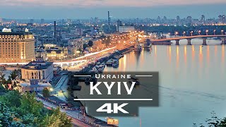 Kyiv  Ukraine 🇺🇦  by drone 4K [upl. by Rosamond945]