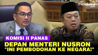 Komisi II Keras Depan Menteri Nusron Ini Pembodohan Terhadap Negara Setiap Hari [upl. by Althea464]