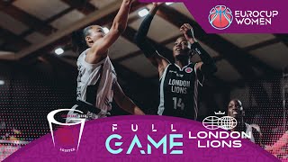 Lointek Gernika Bizkaia v London Lions  EuroCup Women 202324 [upl. by Jopa]