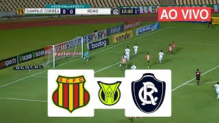 ASSISTIR O JOGO SAMPAIO CORRÊA X REMO AO VIVO PELA SÉRIE C [upl. by Bouchier]