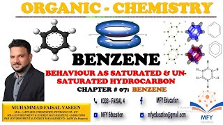 Behavior of Benzene  UrduHindi [upl. by Weinstein342]