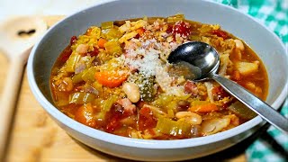 Minestrone Soup l The Easy One Pot Recipe [upl. by Billat]