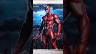 Daredevil😈 daredevil marvel drawing artist art realism portrait superhero [upl. by Enasus]