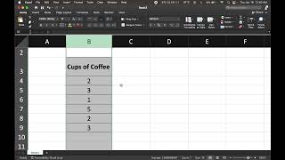 Excel Introduction  SUM function as a starting point [upl. by Jezabelle]