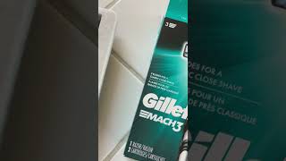 Gillette Mach3 Confusing Packaging [upl. by Lemraj]