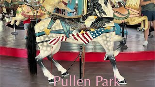 Carousel ride at Pullen Park in Raleigh [upl. by Gage]