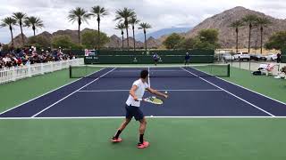 Thanasi Kokkinakis amp Nick Kyrgios  IW Practice Court Level 60fps [upl. by Anitsirhc]