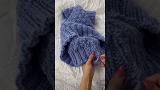 Weaving in ends knit knitting knittok [upl. by Tertius]