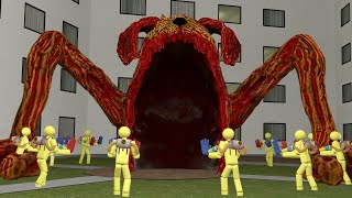 THE MUTANT ZOOCHOSIS DOGDAY EATER was surrounded but something went wrong Garrys Mod [upl. by Sessilu712]