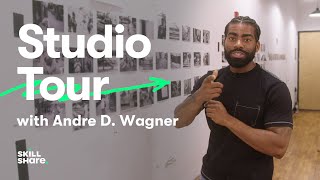 Andre D Wagner’s Brooklyn Photography Studio Tour [upl. by Richella]