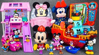 Satisfying with Unboxing Disney Minnie Mouse Clubhouse Weebles Playset  Review Toys ASMR [upl. by Suivatnod]