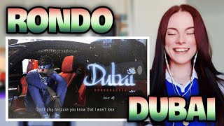 RONDO  DUBAI  UK REACTION 🇬🇧 🔥🔥🔥🔥🔥 [upl. by Teplica]