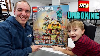 LEGO Ninjago City Gardens Unboxing [upl. by Klayman]