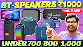 BUDGET🔥Best Bluetooth Speaker 2024🔥Best Bluetooth Speaker Under 1000🔥Top 5 Best Speaker Under 1000 [upl. by Aznola]