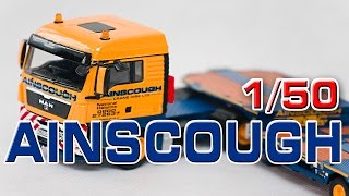 Ainscough Crane Hire MAN Nooteboom Model Trucks WSI 150 [upl. by Ileek]