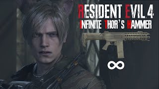 Resident Evil 4 Remake  Infinite Thors Hammer Only in Professional Full Gameplay [upl. by France]