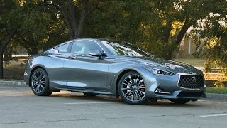 2017 Infiniti Q60 Red Sport 400 Review [upl. by Kerianne385]