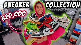 My ENTIRE 20000 Sneaker Collection [upl. by Lilly]