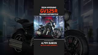 2024 Hyosung GV125R Cruiser Bike Revealed 🔥 [upl. by Ehr331]