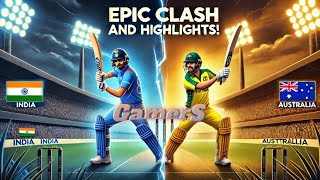 India vs Australia TriSeries Epic Clash and Highlights GAMEPLAY GAMERS [upl. by Reube349]