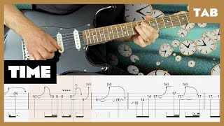 Pink Floyd  Time  Guitar Tab  Lesson  Cover  Tutorial [upl. by Eded]