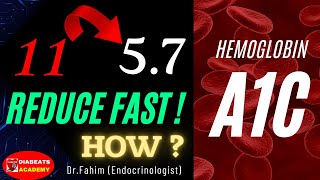 How to lower A1c HbA1c Fast  Do these 10 effective ways to reduce A1c level Quickly [upl. by Mahalia170]