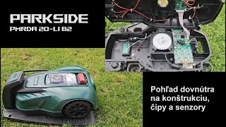 Konštrukcia a rozoberanie robotickej kosačky PARKSIDE [upl. by Clair897]