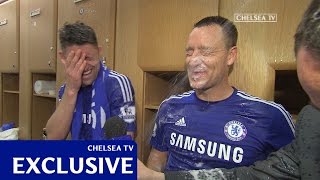 Terry and Cahill Champagne moment [upl. by Esilrahc810]